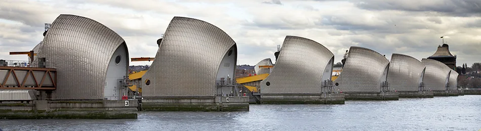 The Thames Barrier, London's flood defence