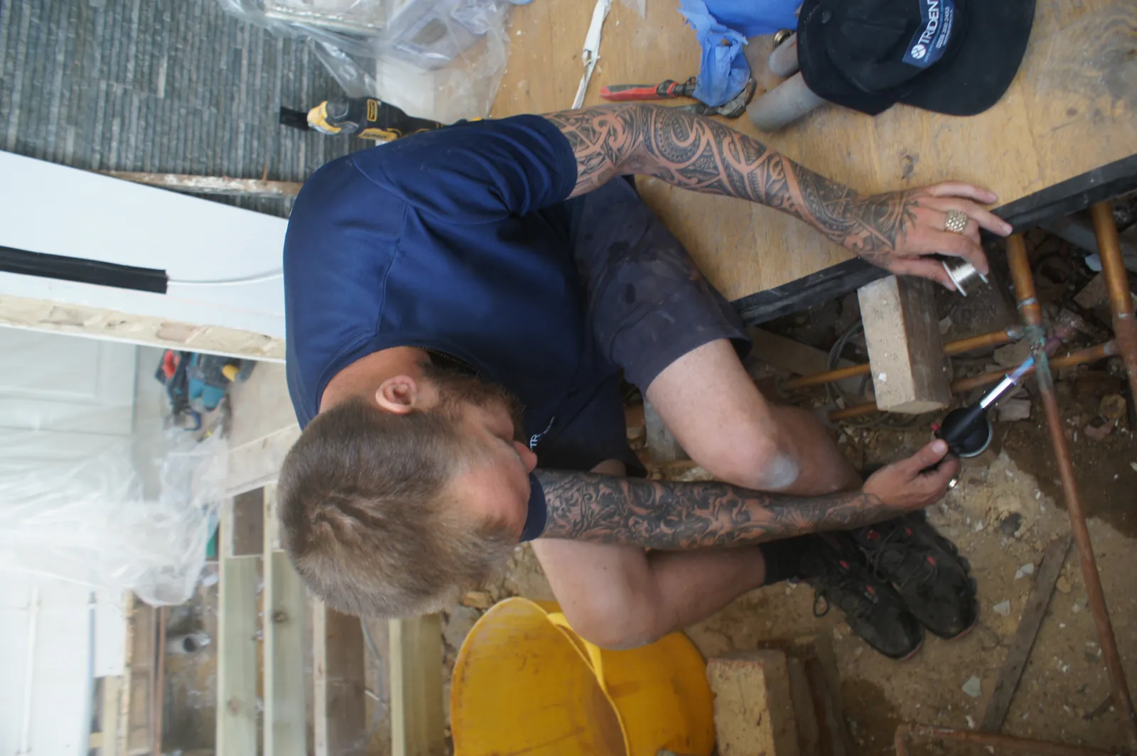 Floor timbers repaired